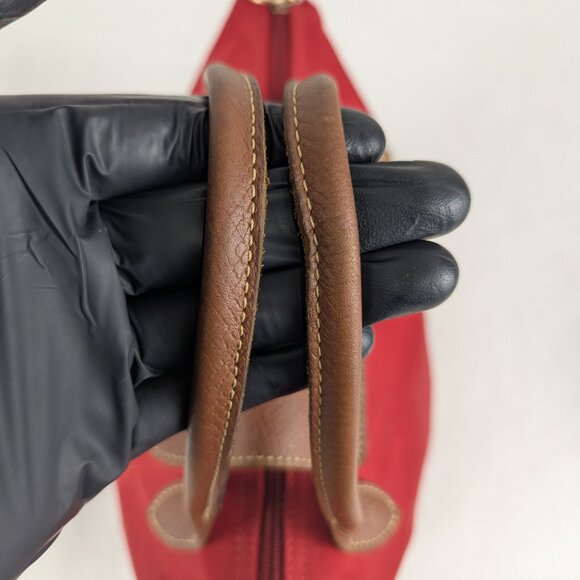 Used Longchamp Le Pliage Tote Bag Red – 100% Authentic, Classic Design! - Picture 11 of 16